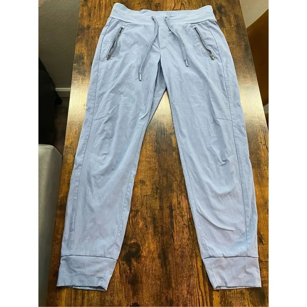 Athleta light blue joggers size 4